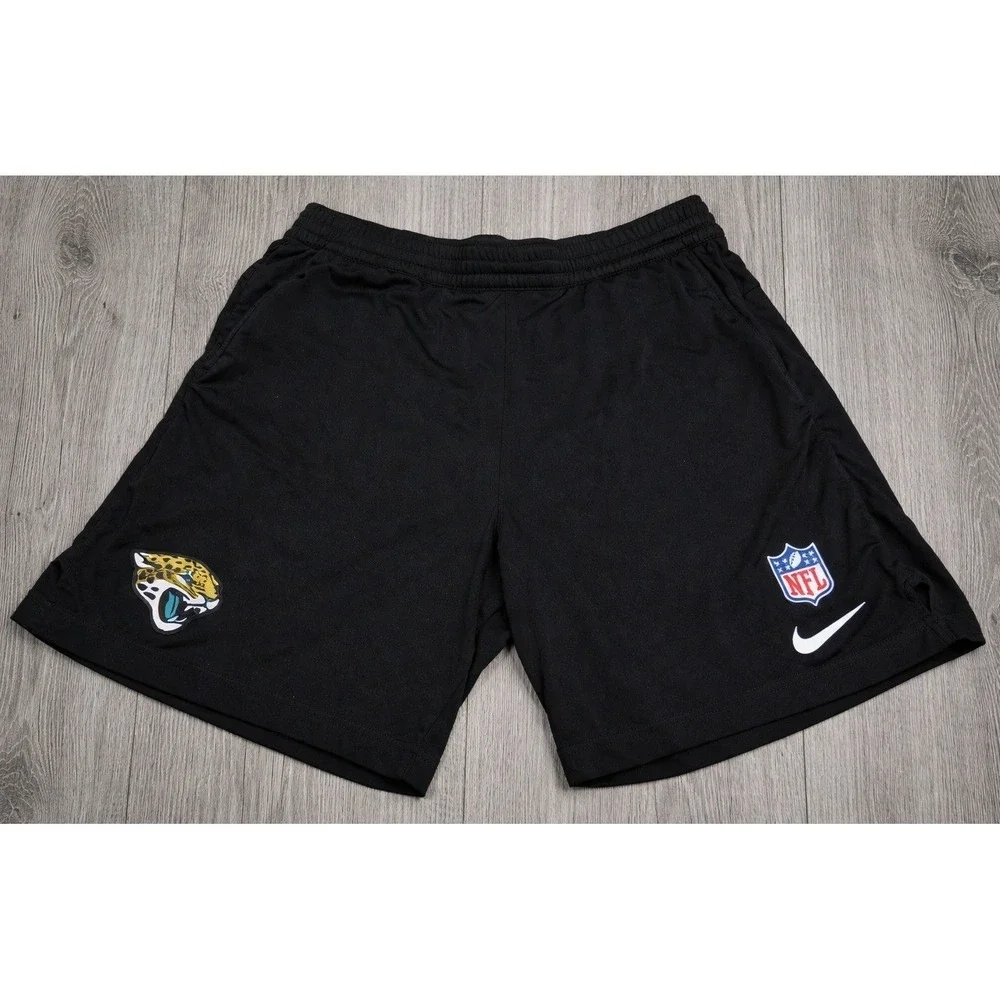 Jacksonville Jaguars Nike NFL On Field Dri-Fit Practice Shorts Men's Used